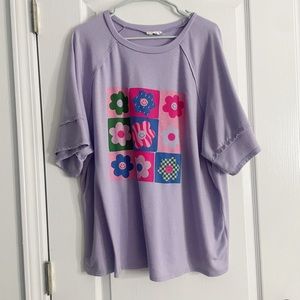 Fantastic Fawn smiley top